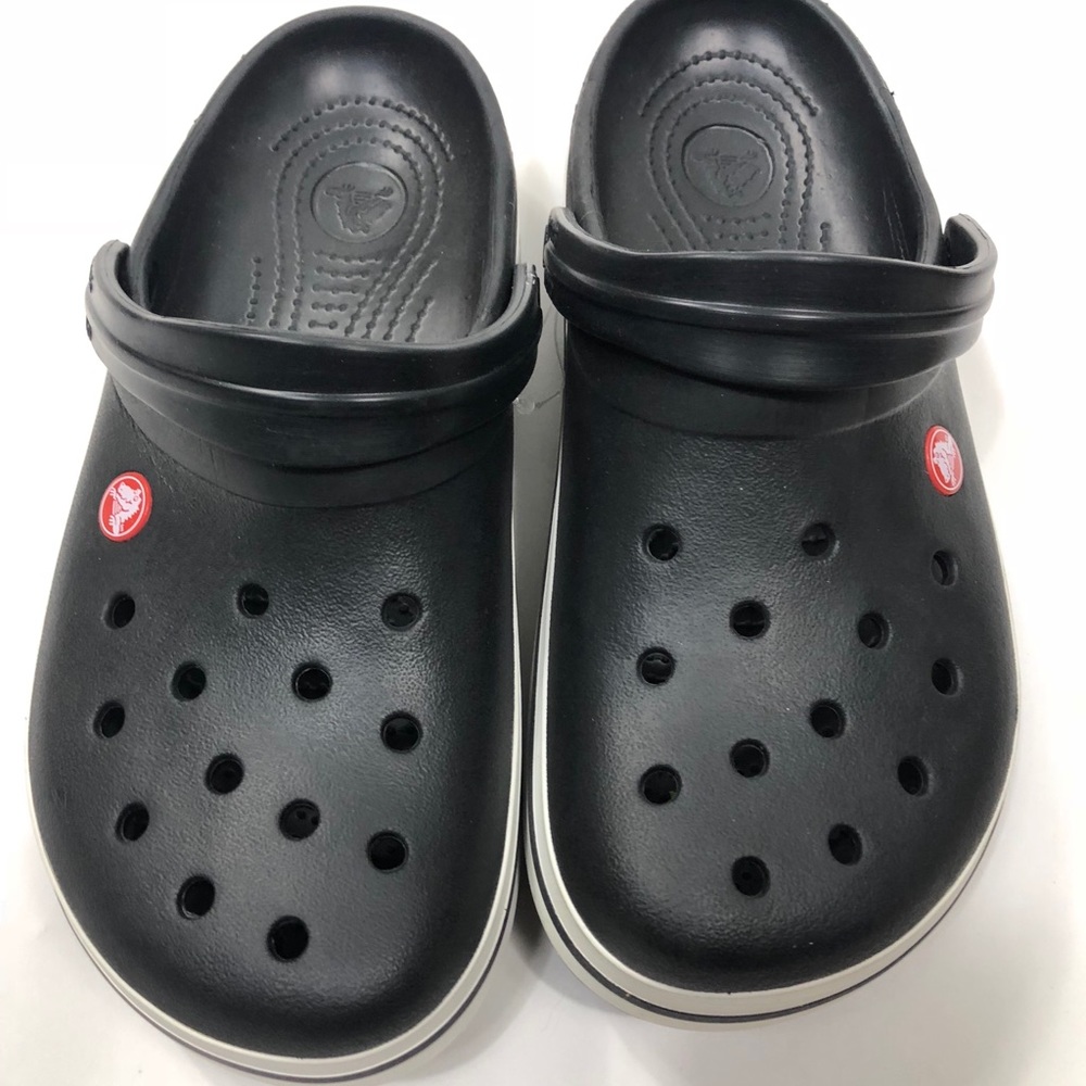 Crocs Black Slode Mules Size 10